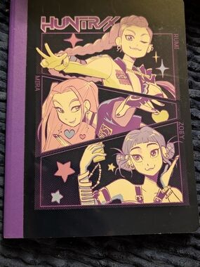 Netflix K-pop Demon Hunters Notebook